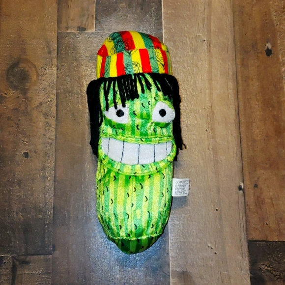 Rasta Plush Cucumber Collectible